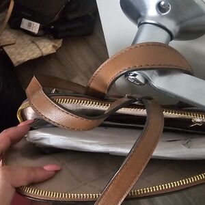 Michael Kors Tan Leather Bag